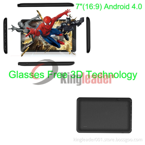 7" (16: 9) Android 4.0 Tablet PC with Glasses Free 3D Technology-A10h-3D